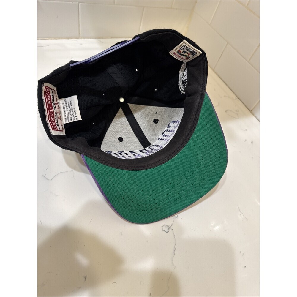 Vintage American Needle Colorado Rockies MLB Snapback Hat Embroidered Logo - Picture 10 of 10